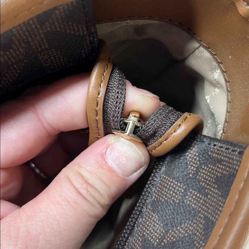 5461 MICHAEL KORS BROWN JET SET TOTE 258675461 - Picture 9 of 13